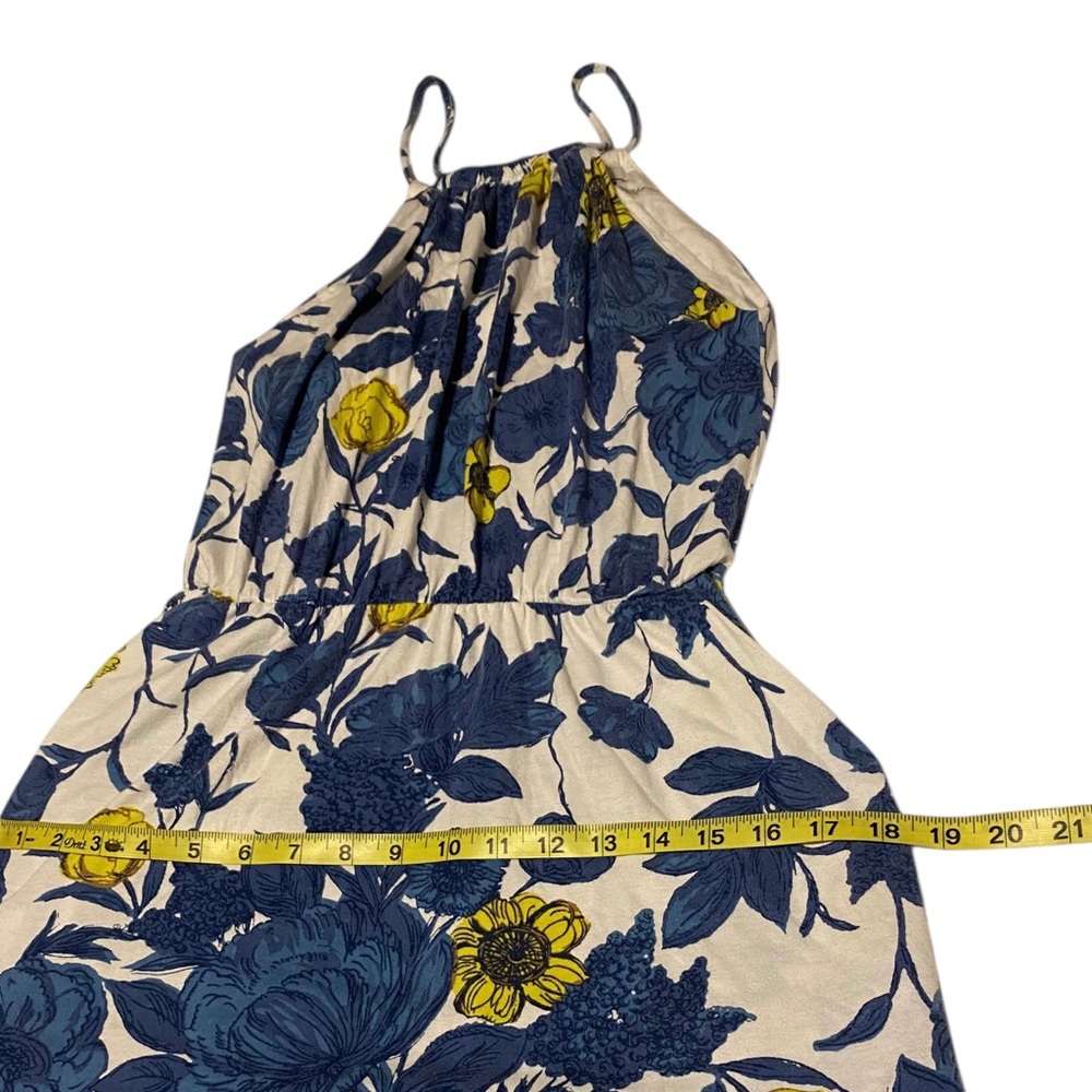Patagonia Dress Womens Small Floral Sleeveless Midi Organic Cotton Asymmetrical - Picture 6 of 16